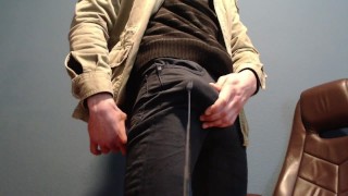 Orgasm I Was Horny All Day And Leaking On My Jeans Until I Got Home And Got Messy