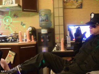 Dominating My New 18 Y.o. Slave - Maso - Smoking, Sppiting And Slapping In Leather Gloves