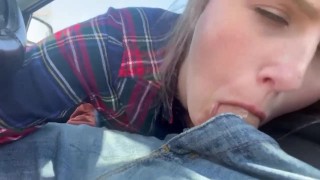 Blowjob Tight Teen On The Road