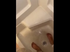 Shower wet CLEANNN 🍆🍆🧼🧼💦💦