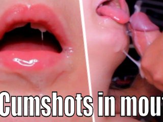 2 Cumshots In Mouth! Cuck Is Always Second