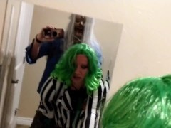 a quick fuck - in halloween costumes!