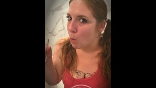 Piss Whore Amateur Fills And Swallows Shot Glass Of Piss Multiple Times Without Spilling