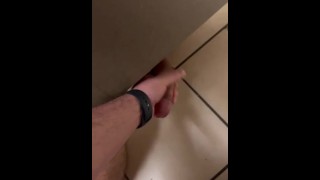 Bathroom Understall Amusement In A Mall Restroom
