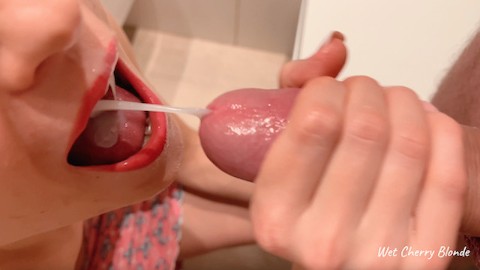 Cum On Tongue Porn Videos | Pornhub.com