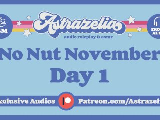 Femdom No Nut November Challenge - Day 1 [Mutual Masturbation] [Handjob] [Fingering Wet Pussy]