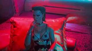 Lesbian Strapon Meredith Stout Big Titty Cyberpunk 2077 Lesbian Fucks