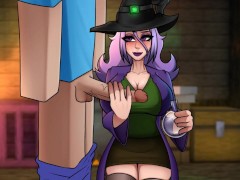 Minecraft Horny Craft - Part 17 - Drink My Cum Witch By LoveSkySanHentai