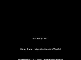 Harley Quinn - Doggy Standing_Fuck Pussy Creampie_3d Hentai - By RashNemain