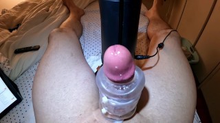 Bisexual My Swollen Cock Is Milked By The Handy Fleshlight