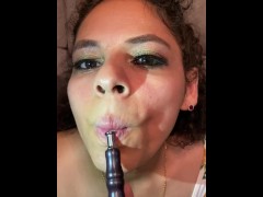 Smoking Fetish Porn Video with Xoco Latina XXX