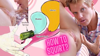 Loud Moaning Orgasm Mr Pussylicking Explains HOW TO SQUIRT FAST