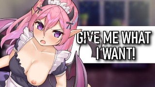 Your Succubus Maid REQUIRES Her Salary In CUM