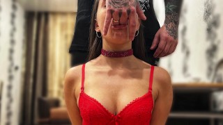 Petite Hard Sex With Deepthroat Spanking And Creampie For A Beautiful Tattooed Girl