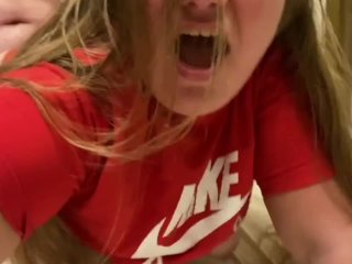 I Film Myself While A Stranger From Tinder Fucking Me In All Holes