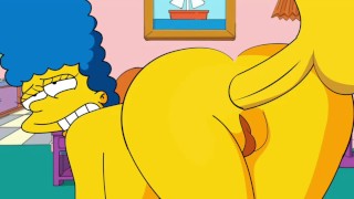 Marge Simpson Porn Comics Doggystyle - MARGE SIMPSON ANAL (THE SIMPSONS PORN) - Pornhub.com