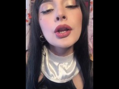 Horny nun wants to get down on her knees to give you a blowjob