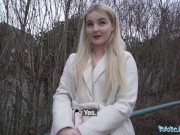 Public Agent Hot Blonde from California Sucks and Fucks a Huge European Cock redtued

