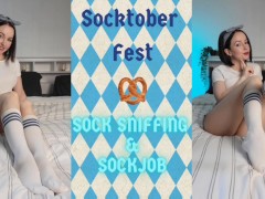 Socktober Fest - Sock Sniffing and Sockjob