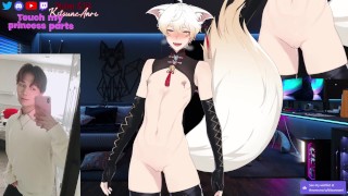 Yaoi M4M Roleplay Cuntboy Vtuber Fingers His Pussy For You