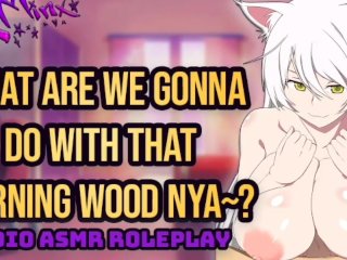 Asmr - Your Big Boob Neko Cat Girlfriend Sucks Your Morning Wood Hard! Hentai Anime Audio Roleplay