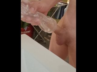 Some Fun After Long Day With Toy Pussy Cumshot