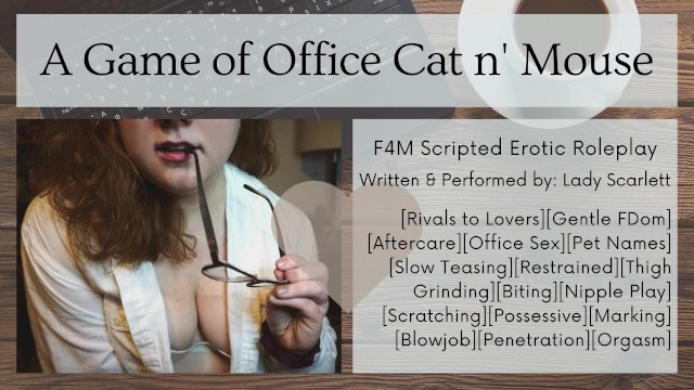 Audio Roleplay - Rival Co-Worker Corners You in the Breakroom [F4M Scripted Gentle FDom Roleplay]