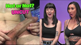 Big Cock Uncut Monster Cock She Reacts Lilly And Nova Hot Or Not