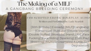 Face Fuck Scripted Gangbang Audio F4M Audio Roleplay A Gangbang Breeding Ceremony For Future Milfs