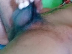 Solo Asian boy pissing and playing with balls n dick