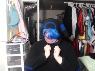 Sissy In Umbreon Onesie 5 Minute Breathplay