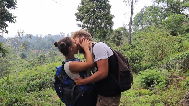 640px x 360px - Hot Couple Kissing Passionately while Hiking in Southeast Asia! (How to  Kiss Passionately) - Pornhub.com