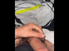 Morning wood masturbating watch me cum on my Onlyfans tommysgreatness