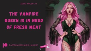 Choking The Vampire Queen Is Hungry ASMR Audio Roleplay