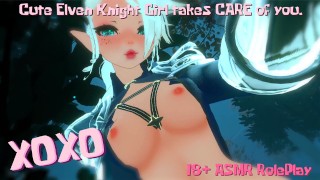 Erotic LEWD Ear Licks Kissing Moaning 18 ASMR VR RP Hot Elven Girl Heals You With Her Tongue LEWD Ear Licks Kissing Moaning
