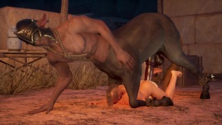 Horsecock Carnal Instinct Sex Experiment Met Furry Centaur & HUGE CREAMPIE Horsecock In The Ass Horseman Fetes