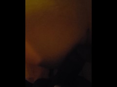 Friends Latina wife Loves sucking My BBC in back of the Club