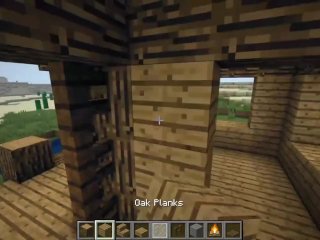 How to Build a Lake House in_Minecraft (tutorial)