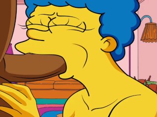 Marge Sucks A Black Cock (The Simpsons)