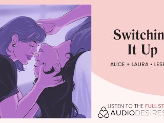 Pillow Princess Gets Fucked With A Strap On [Audio Porn] [Lesbian]
