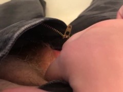 jacking off in wet jeans