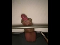 under bed flashlight pounding and cum squirt
