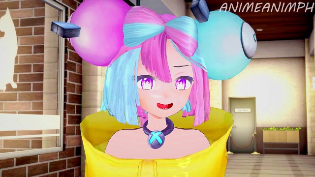Anime Balloon Porn - Pokemon Scarlet Violet Electric Gym Leader Lono Gets Fucked until Creampie  - Anime Hentai 3d - Pornhub.com