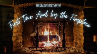 Christmas Anal By The Fireplace For The First Time Romantic Boyfriend ASMR Role Play Christmas