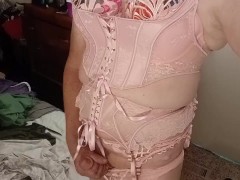 Cumming hard in my new Honey Birdette lingerie