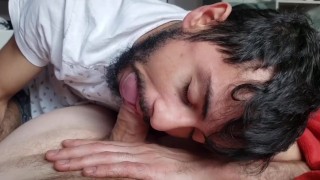 Hairy I SUCKED MY HUSBAND IN THE MORNING AND HE Couldn't TAKE IT AND I HAD CUM IN MY MOUTH