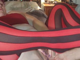 Andy Fucks Liza With A Dildo Then Gives Her A Messy Pulsating Creampie, Cum Overflow!