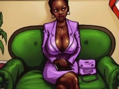 Busty Ebony JOI Letting You Titty Fuck For A Job Position (RolePlay- Audio Only)