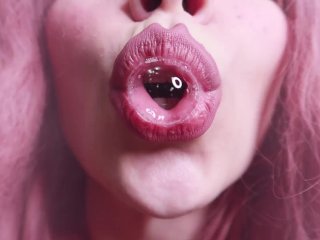 Full Mouth Of Cum - Deepthroat Swallow