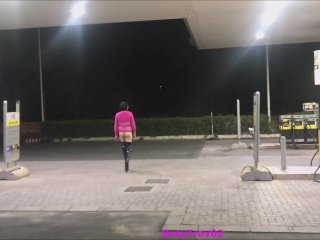 Street Whore Pink Slut Public Outdoor Flashing Exposed Compilation